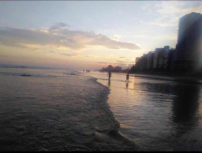 Apartamento Beira Mar Centro Da Cidade Wifi Gratis Mongaguá Dış mekan fotoğraf
